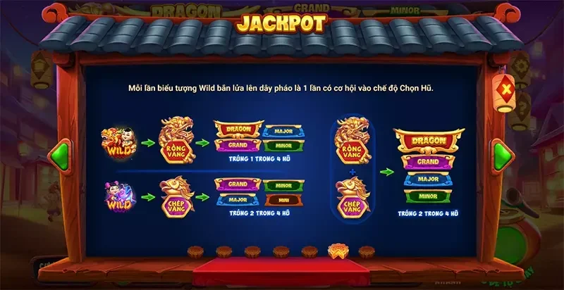 Giá trị trong game Hội Pháo Đêm Trăng đẳng cấp và thú vị