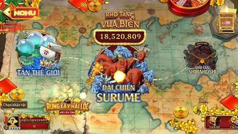 Game bắn cá rút tiền mặt hot nhất: Bắn cá One Piece